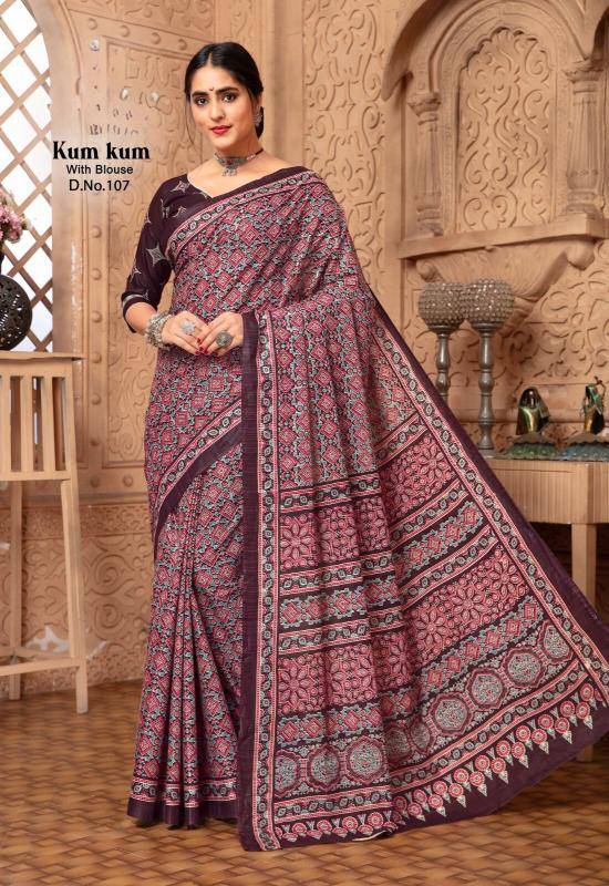 Lakhani ajrakh Wholesale sarees suppliers in India